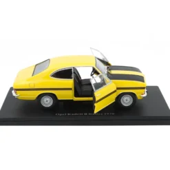 Opel Kadett B Rallye - 1970 - Gul - Hachette Models - 1:24