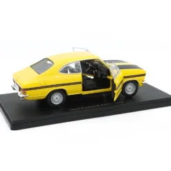 Opel Kadett B Rallye - 1970 - Gul - Hachette Models - 1:24