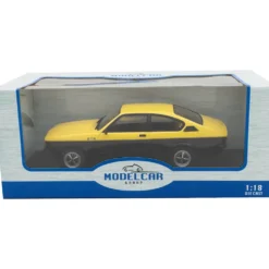 Opel Kadett C Coupé GT/E - Gul / Svart - 1975 - MCG - 1:18
