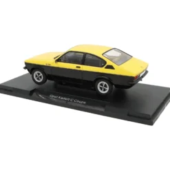 Opel Kadett C Coupé GT/E - Gul / Svart - 1975 - MCG - 1:18