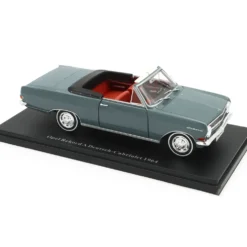 Opel Rekord A Deutsch-Cabriolet - 1964 - Grå - Atlas - 1:24