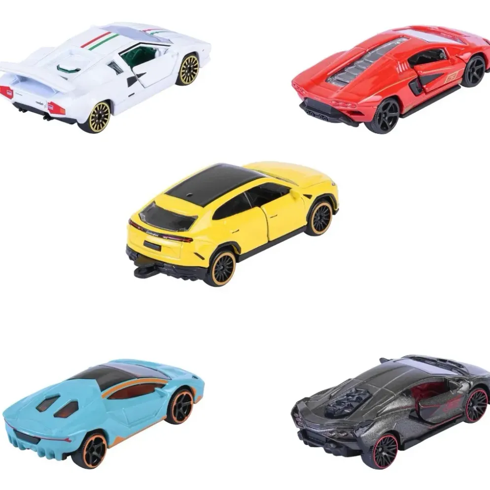 5-pack med Lamborghini - Giftpack - Majorette