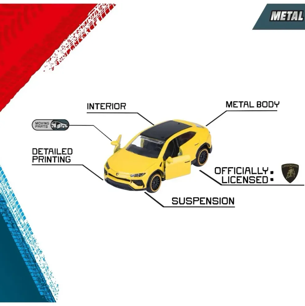 5-pack med Lamborghini - Giftpack - Majorette