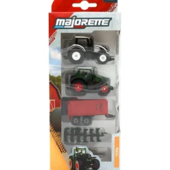 5-pack med traktorer och tillbehör - Majorette - Farm - Set 1