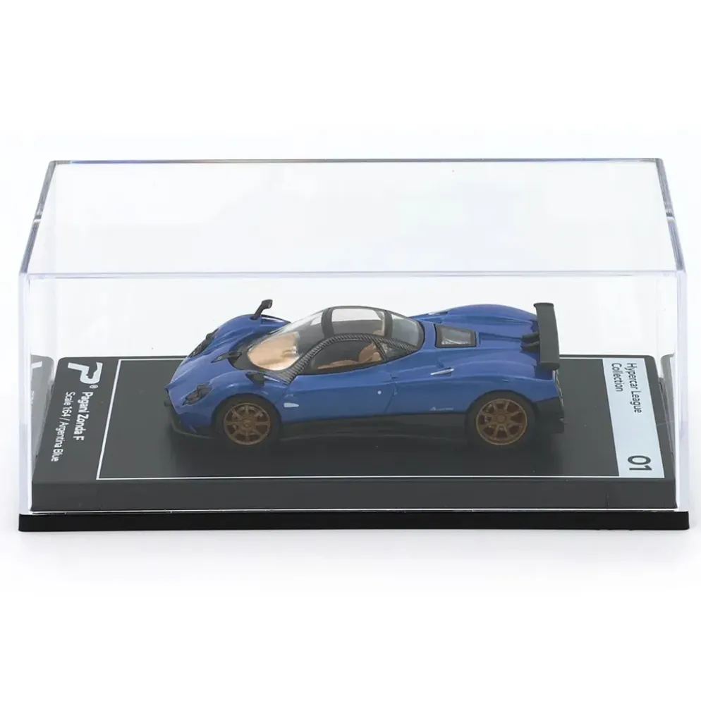 Pagani Zonda F - Blå - PosterCars - 1:64