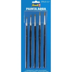 Painta Aqua - 5 penslar för vattenbaserad färg - 39624 - Revell
