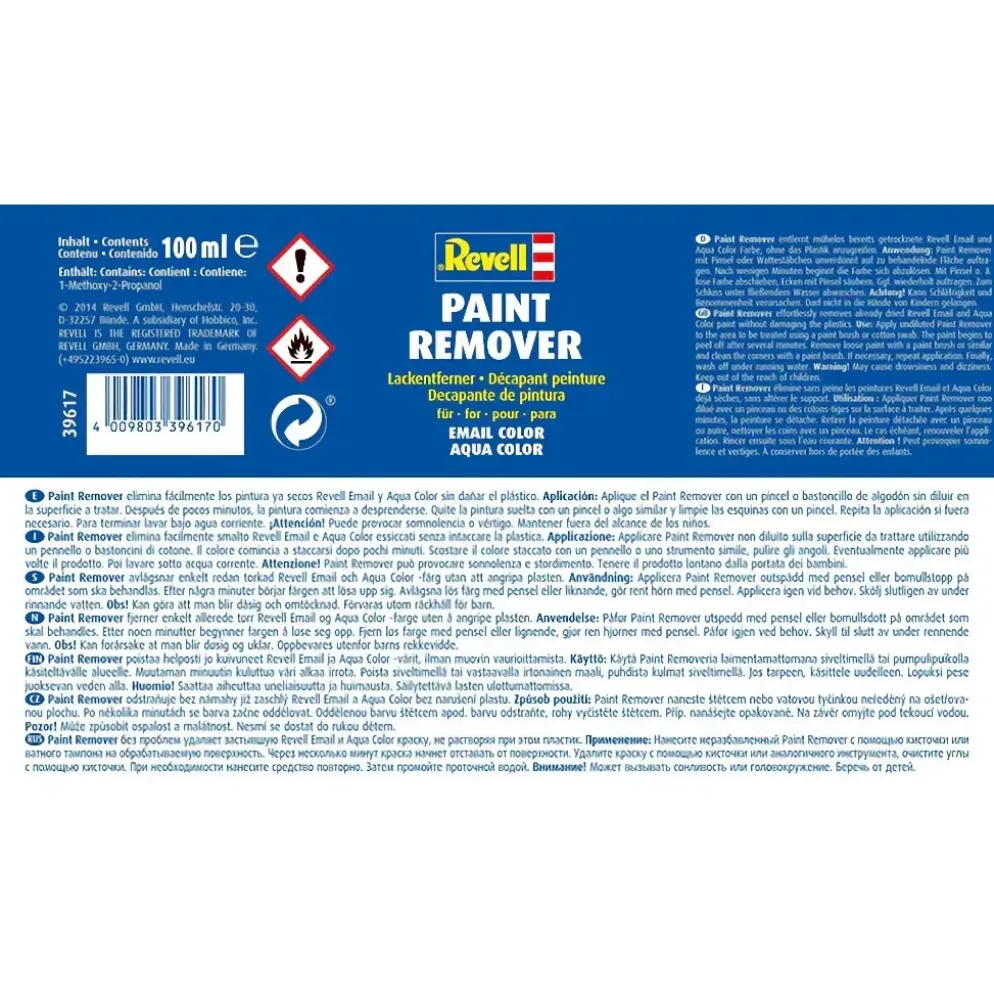 Paint Remover - 100 ml - 39617 - Revell