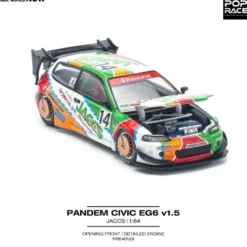 Pandem Honda Civic EG6 - JACCS - 128 - Pop Race