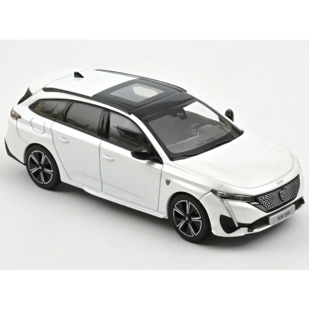 Peugeot 308 SW GT 2021 - Vit - Norev - 1:43