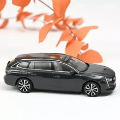 Peugeot 508 SW - 2018 - Mörkgrå - Norev - 1:43