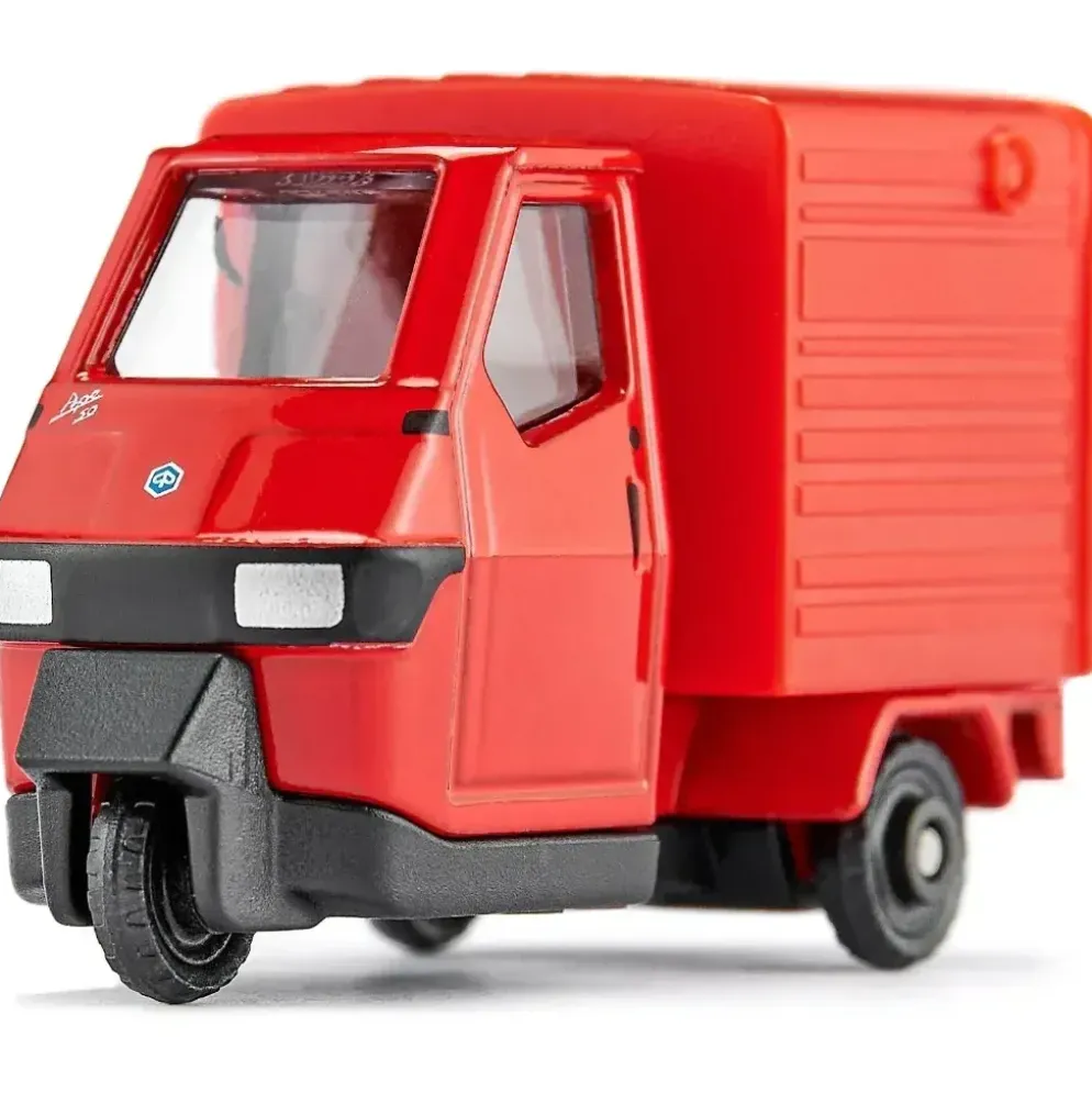 Piaggio Ape 50 - Röd - 1583 - Siku - 6 cm