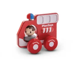 PlanToys brandbil med roterande brandman