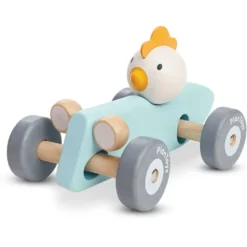 PlanToys racerbil kyckling