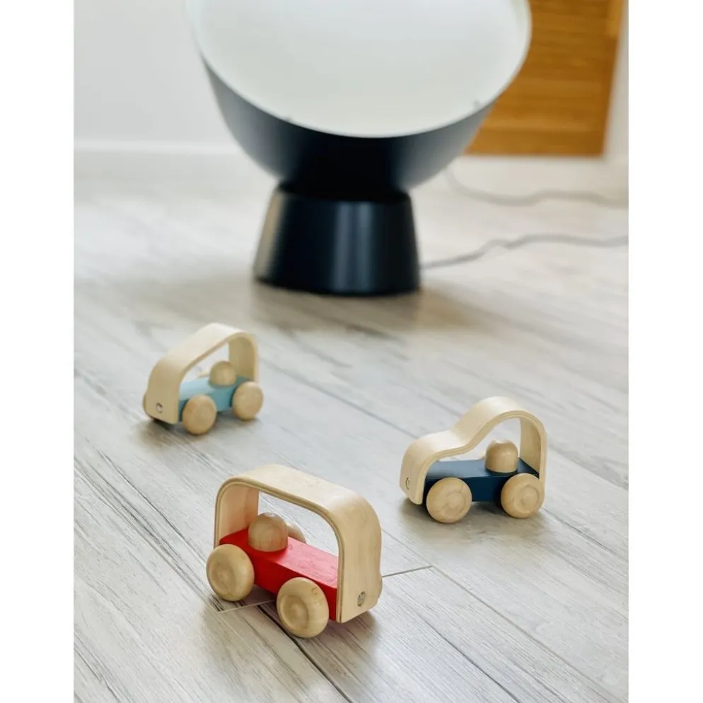 PlanToys - Vroom Bus - Träbil