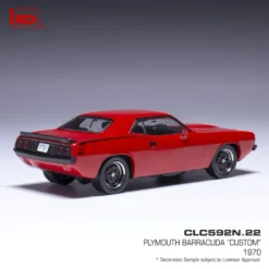 Plymouth Barracuda - 1970 - Röd - Ixo Models - 1:43