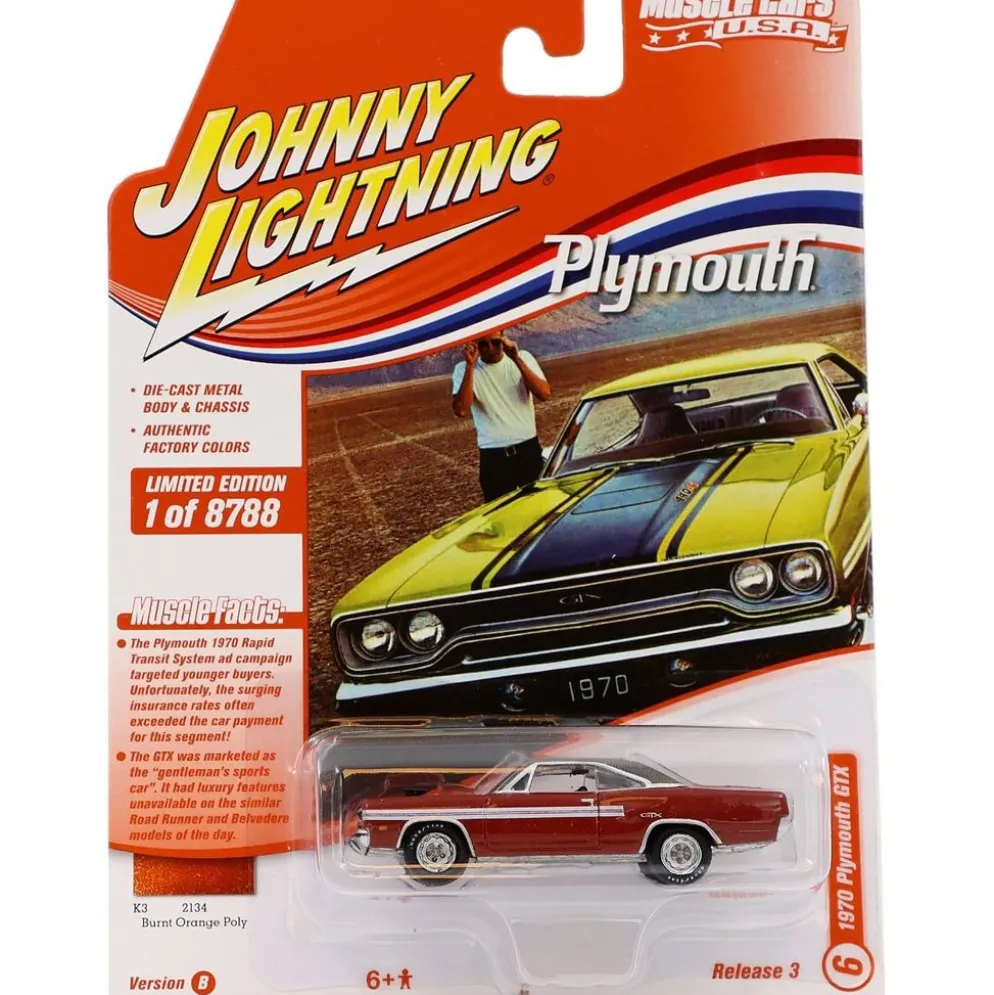 1970 Plymouth GTX - Johnny Lightning - 1:64