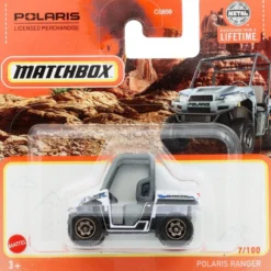 Polaris Ranger - Vit och Svart - Matchbox