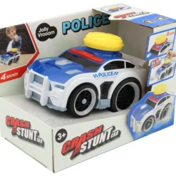 Polisbil - Ljud och Ljus - 13 cm