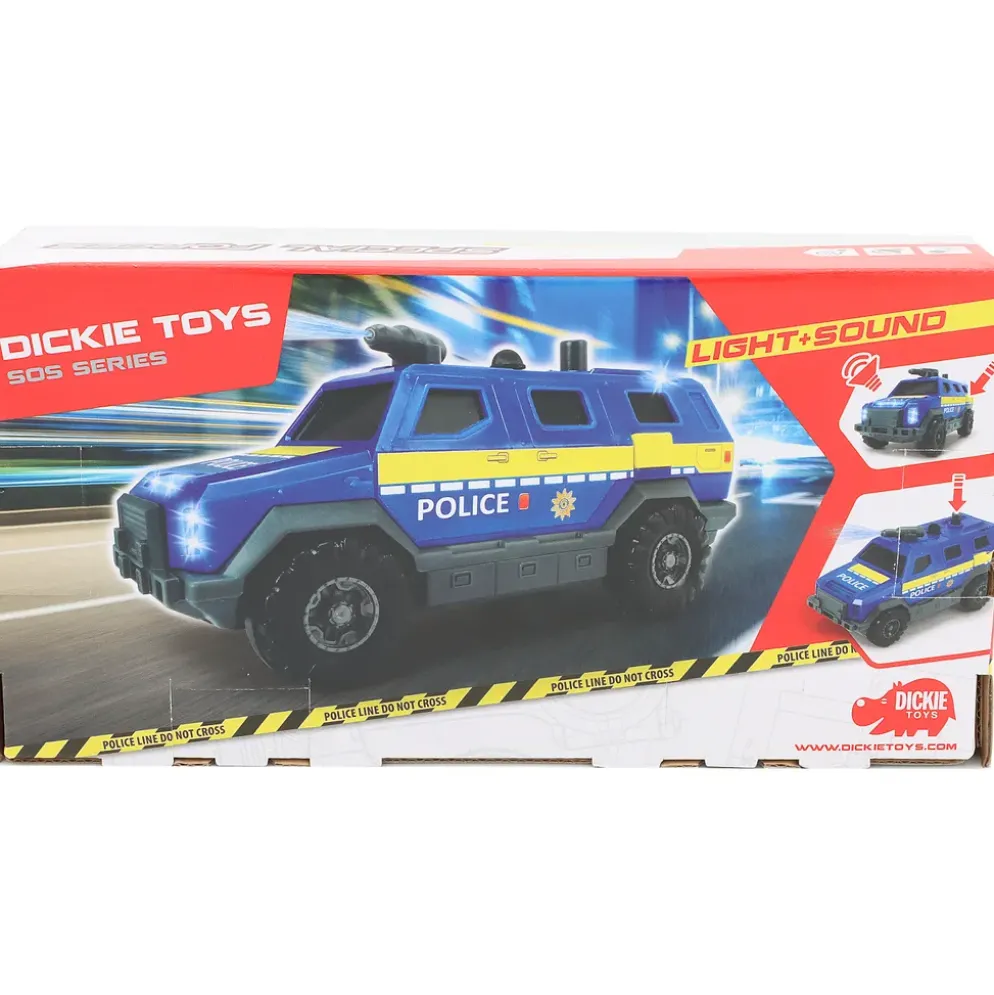 Polisbil - Special Forces - Ljud och Ljus - Dickie Toys - 17 cm