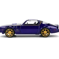 1977 Pontiac Firebird - Lila - Pink Slips - Jada - 13 cm