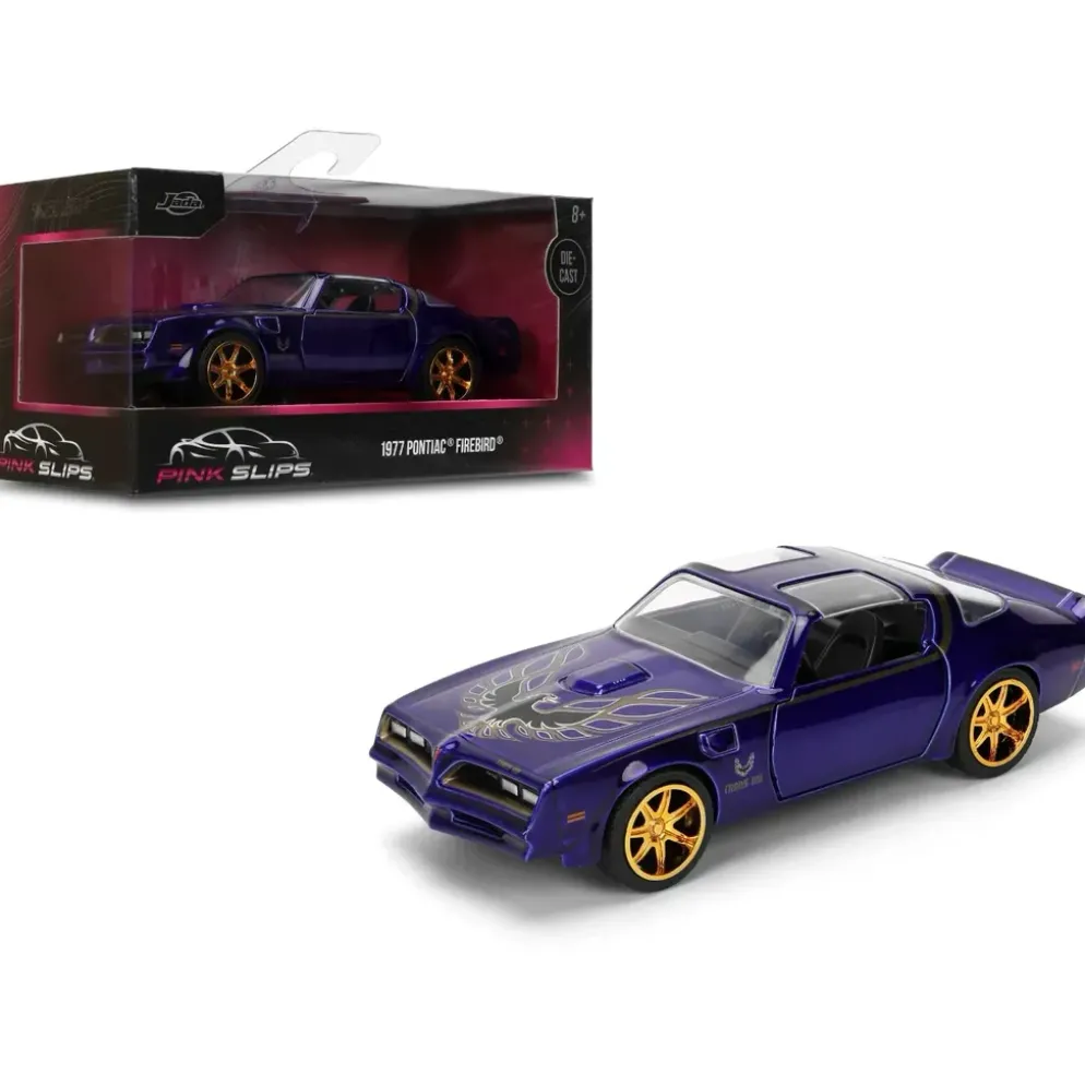 1977 Pontiac Firebird - Lila - Pink Slips - Jada - 13 cm