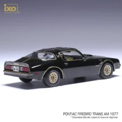Pontiac Firebird Trans Am - 1977 - Svart / Guld - Ixo Models - 1:43