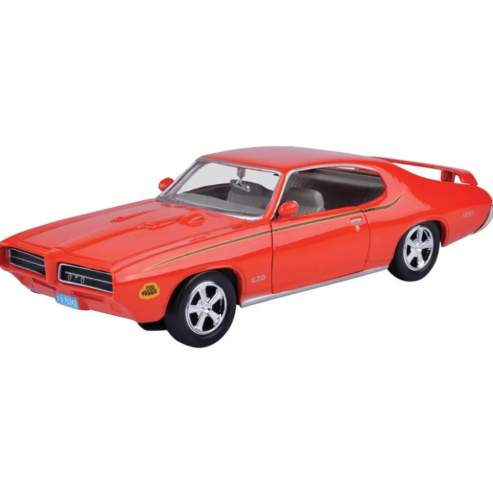 1969 Pontiac GTO Judge - Orange - Motormax - 1:24