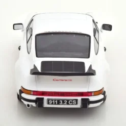 Porsche 911 Carrera Clubsport 1989 - Vit/Röd - KK-Scale 1:18