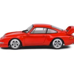 Porsche 911 (993) Carrera RS Clubsport - Röd - Solido - 1:43