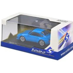Porsche 911 (993) Carrera RS Clubsport - Blå - Solido - 1:43