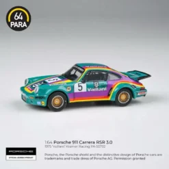 Porsche 911 Carrera RSR 3.0 - Vaillant - Para64 - 1:64