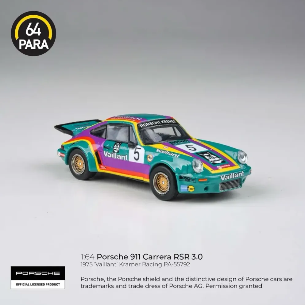 Porsche 911 Carrera RSR 3.0 - Vaillant - Para64 - 1:64