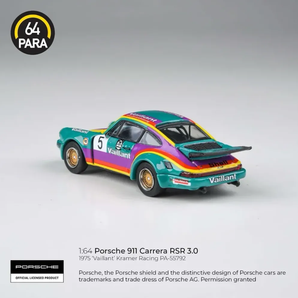 Porsche 911 Carrera RSR 3.0 - Vaillant - Para64 - 1:64
