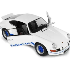 Porsche 911 Carrera RSR - Vit / Blå - 1973 - Solido - 1:18