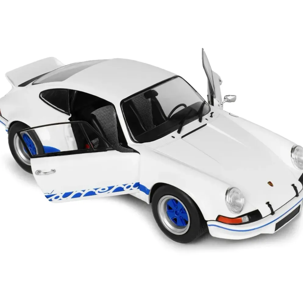 Porsche 911 Carrera RSR - Vit / Blå - 1973 - Solido - 1:18