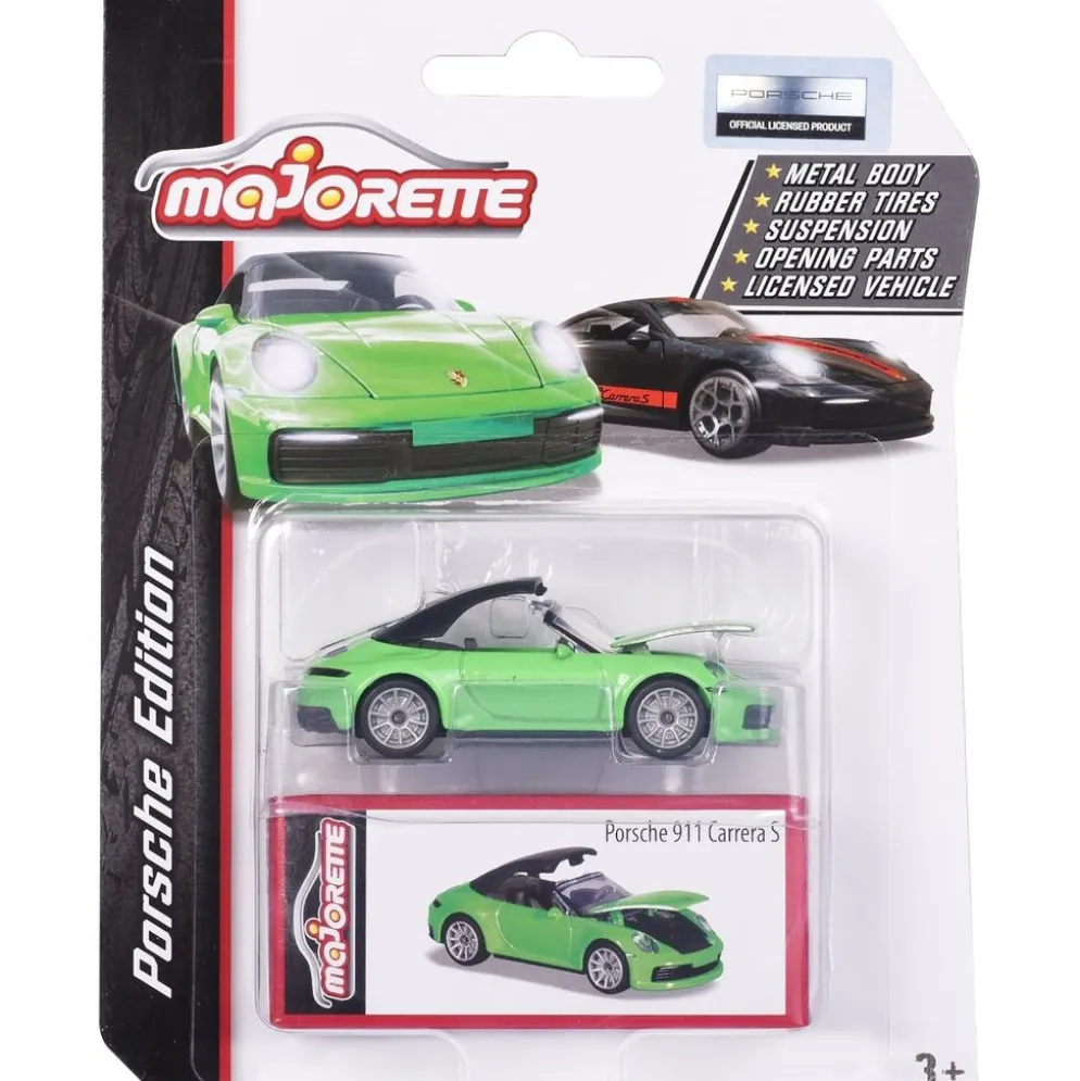 Porsche 911 Carrera S - Grön - Porsche Edition - Majorette