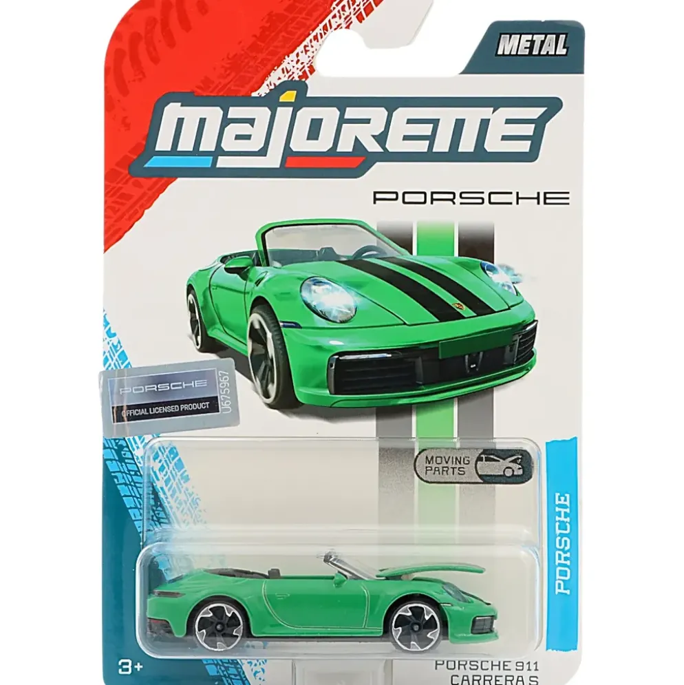 Porsche 911 Carrera S - Grön - Porsche Edition - Majorette