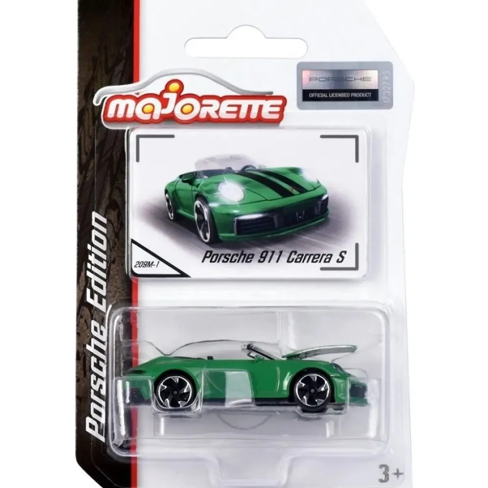 Porsche 911 Carrera S - Grön - Porsche Edition - Majorette