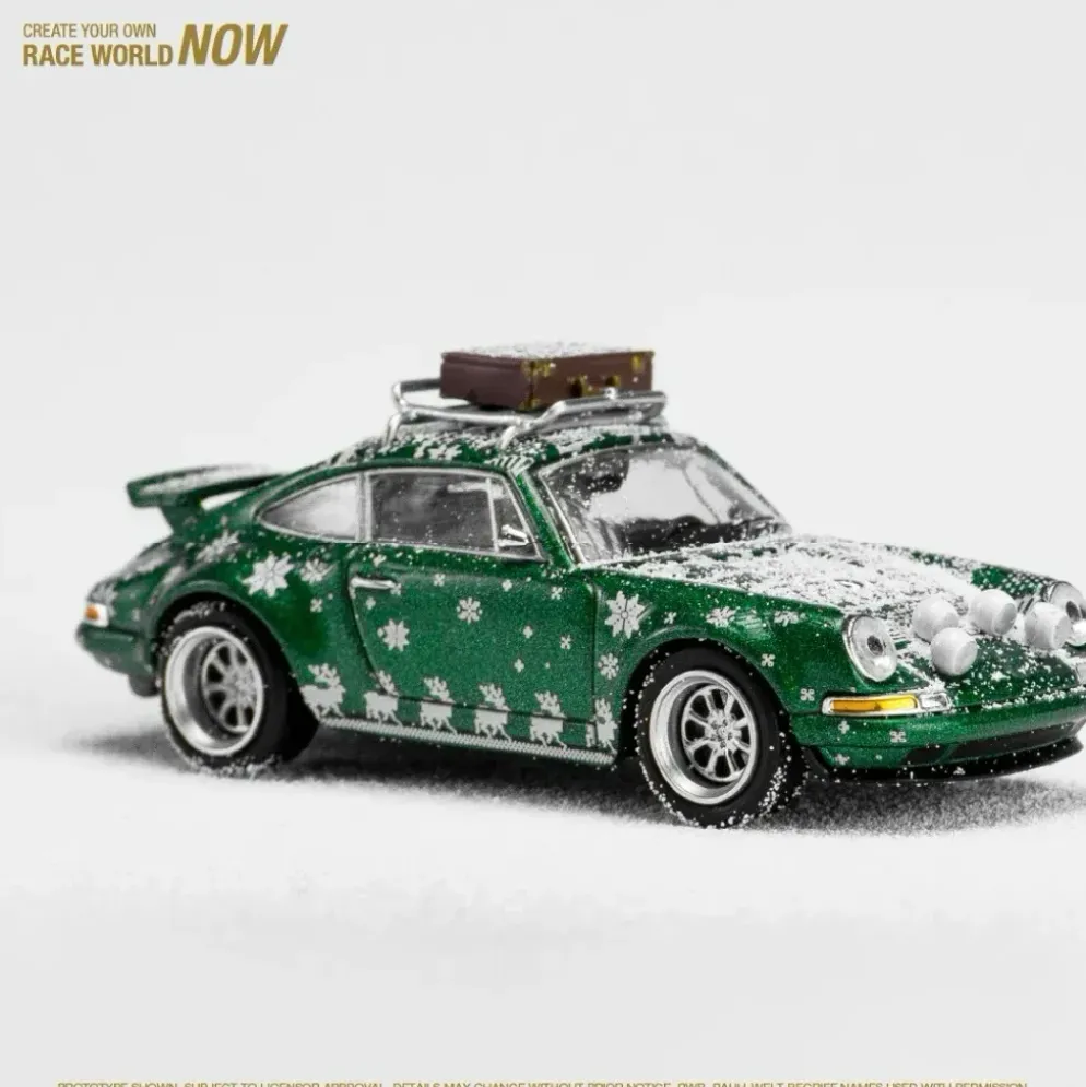 Porsche 911 Carrera Singer Christmas - Pop Race - 1:64