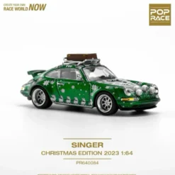 Porsche 911 Carrera Singer Christmas - Pop Race - 1:64