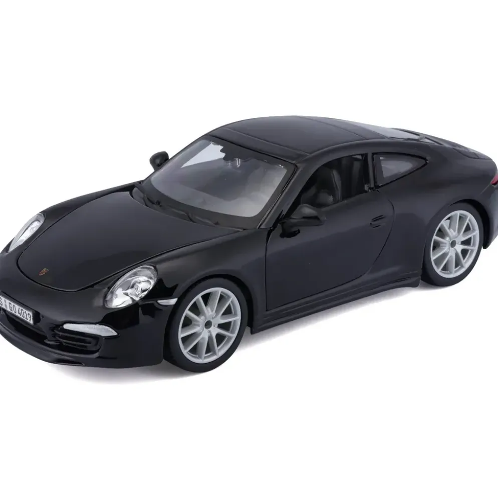 Porsche 911 (991) Carrera S - Svart - Bburago - 1:24