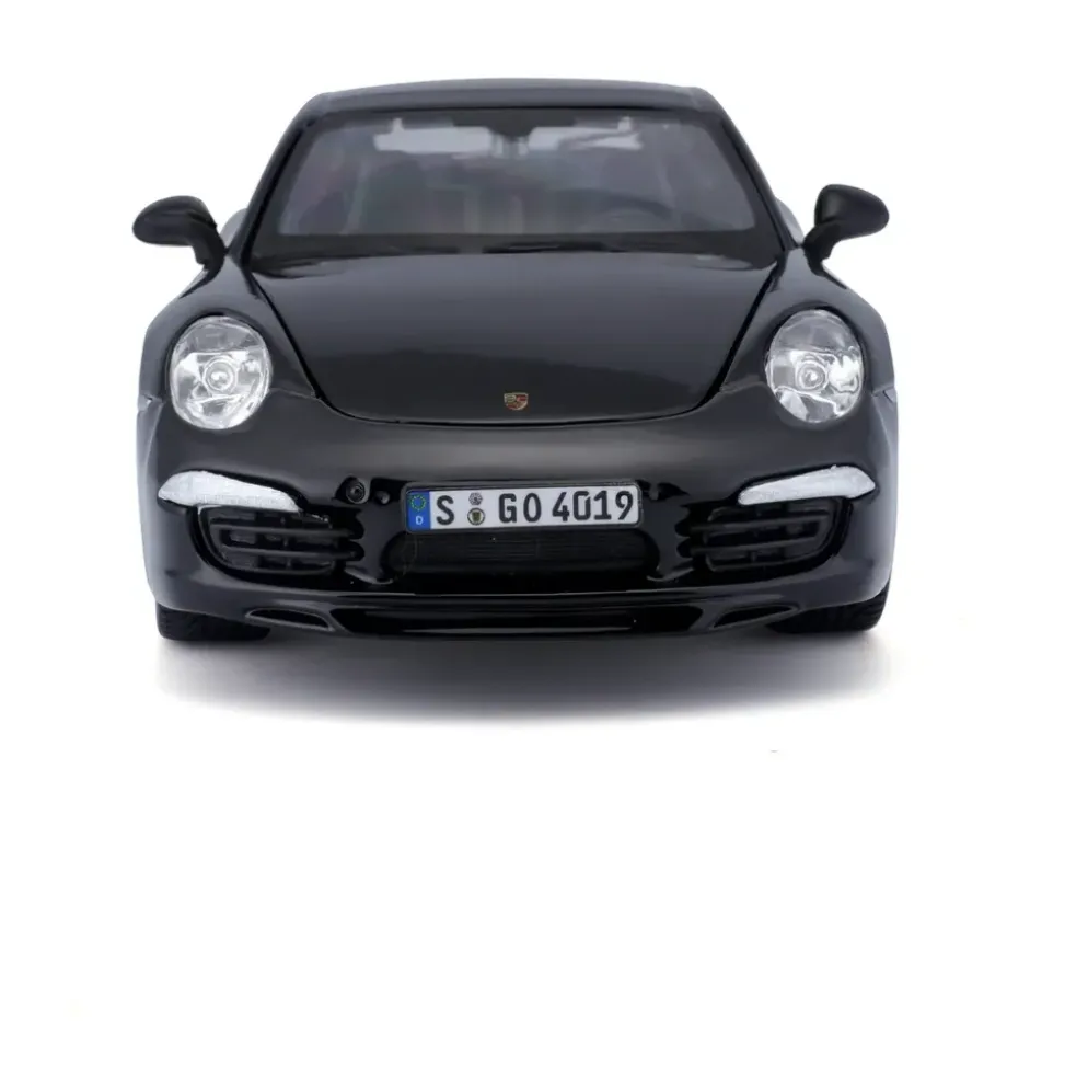 Porsche 911 (991) Carrera S - Svart - Bburago - 1:24