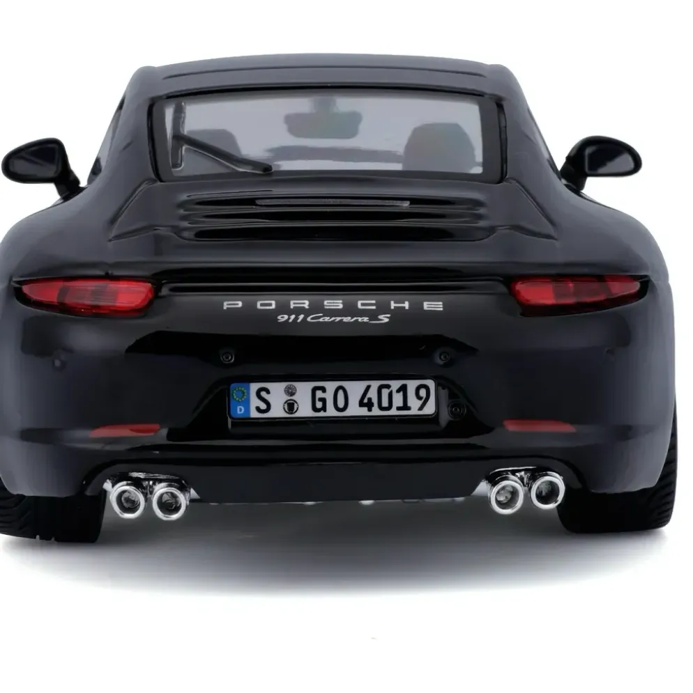 Porsche 911 (991) Carrera S - Svart - Bburago - 1:24