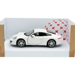 Porsche 911 Carrera S - Vit - Rastar - 1:24