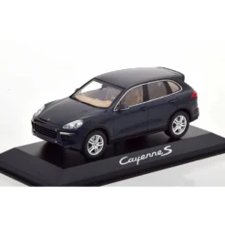 Porsche Cayenne S E2 - 2014 - Mörkblå - Minichamps - 1:43