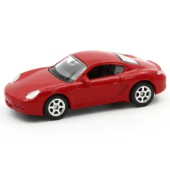 Porsche Cayman S - Röd - Welly - 7 cm