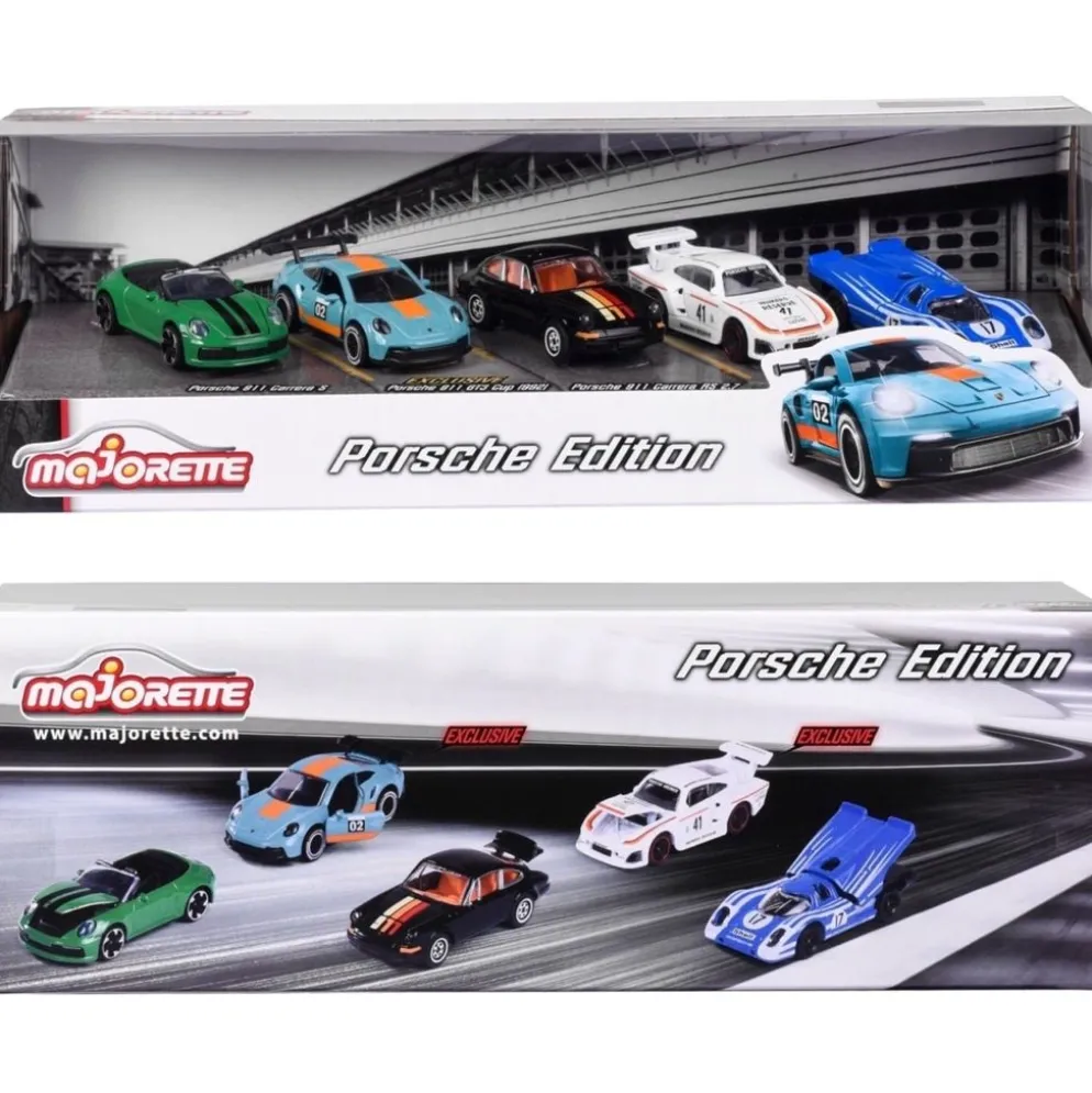 Porsche Edition - 5 Pieces Giftpack - Majorette