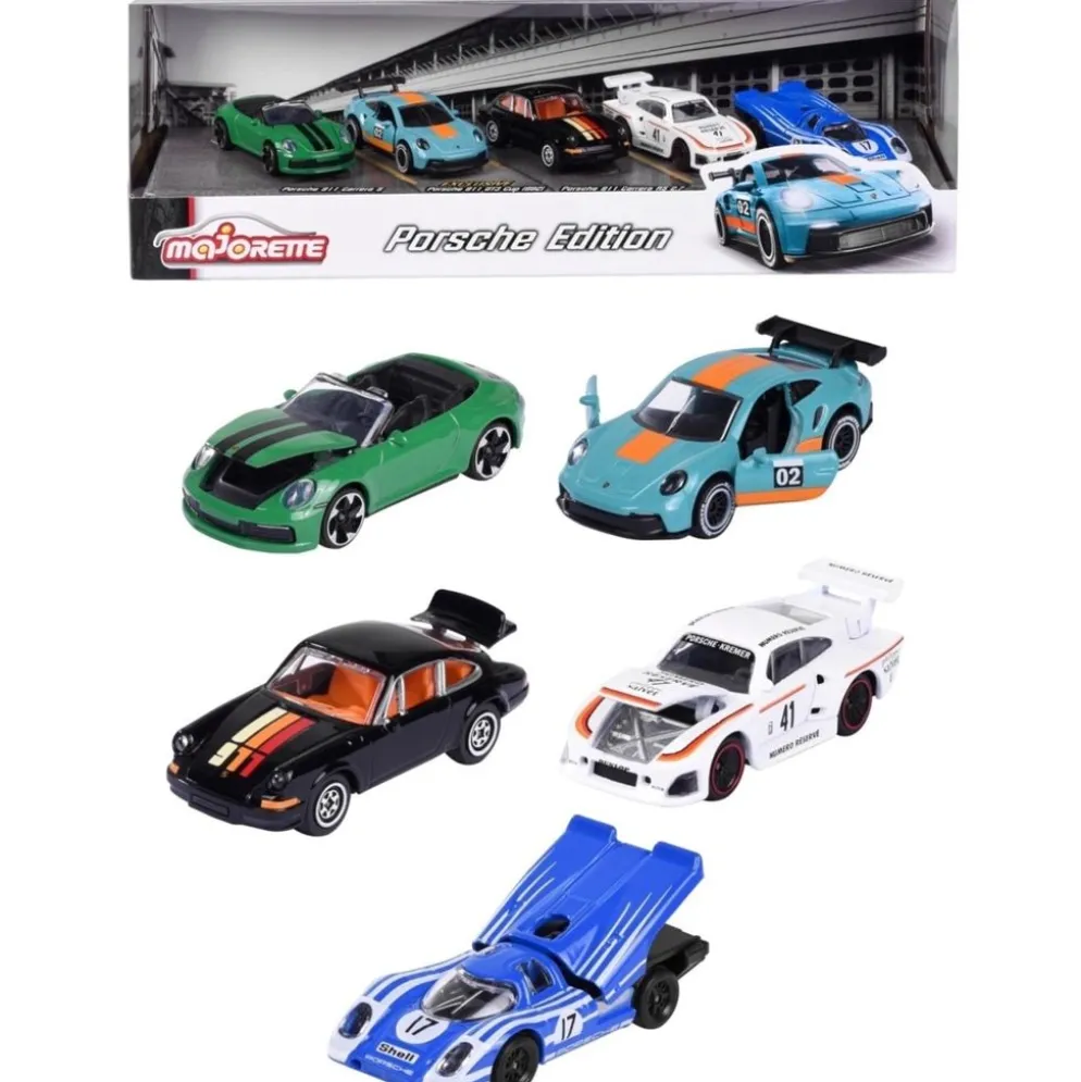 Porsche Edition - 5 Pieces Giftpack - Majorette