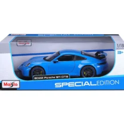Porsche 911 GT3 (992) - 2022 - Blå - Maisto - 1:18