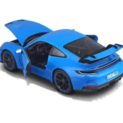 Porsche 911 GT3 (992) - 2022 - Blå - Maisto - 1:18